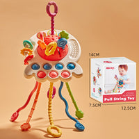 Baby's Funny Finger Puff Toy Can Be Pressed