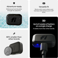 Fi Mini GPS Cat Tracker, Escape Alerts, Activity Tracking & IP68 Waterproof