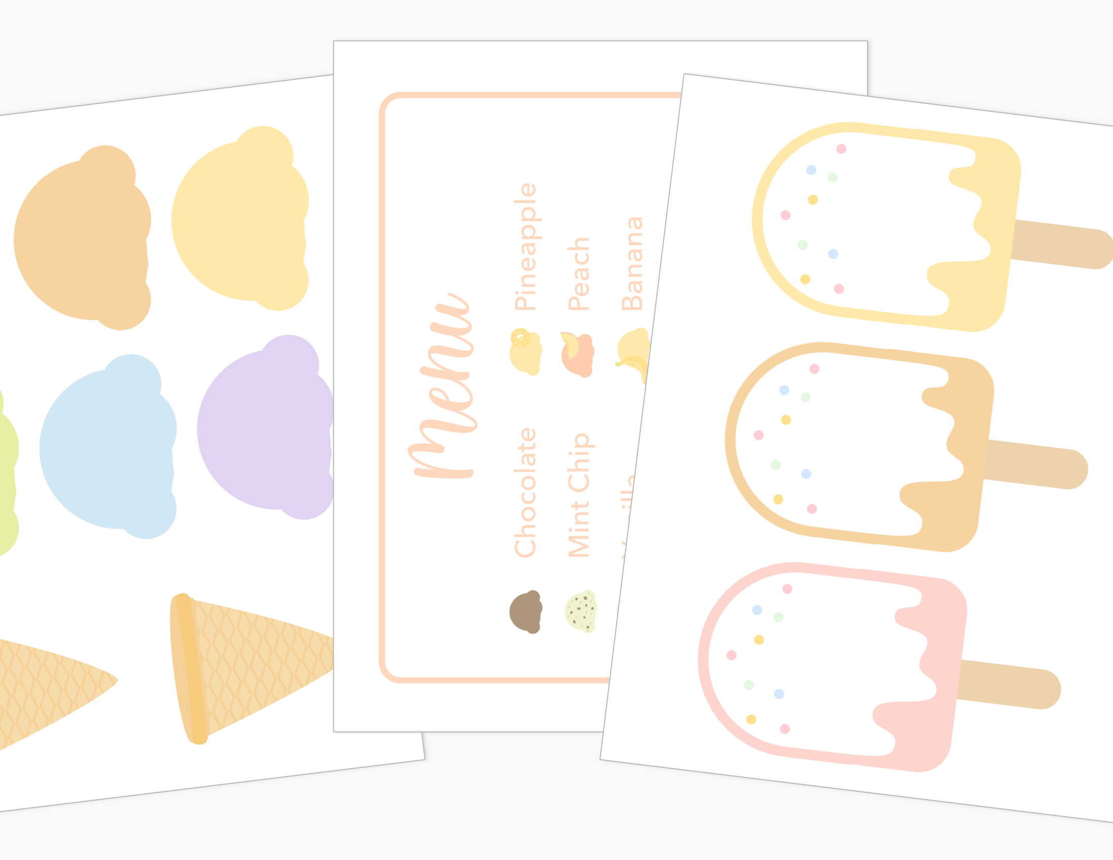 Ice Cream Shop Dramatic Play