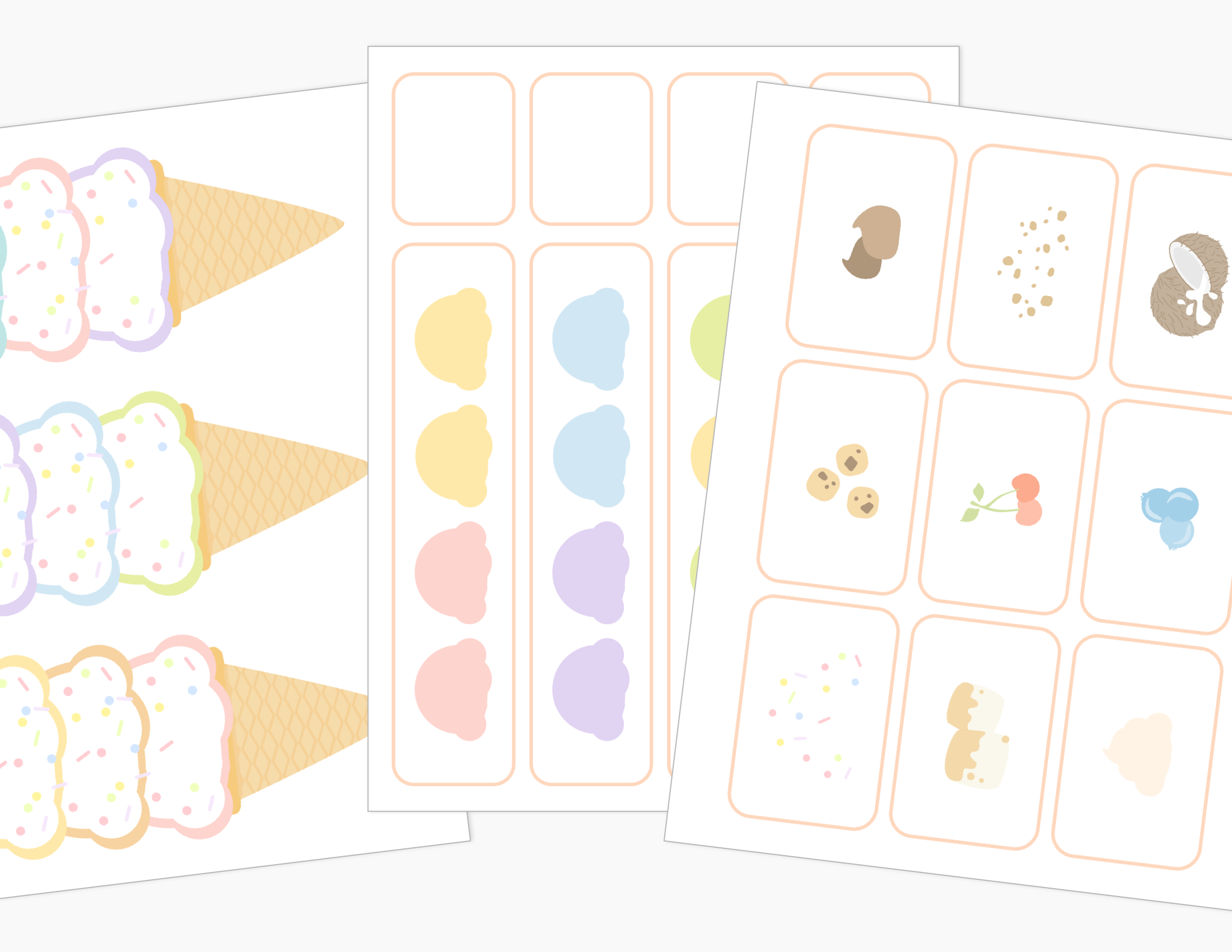 Ice Cream Shop Dramatic Play