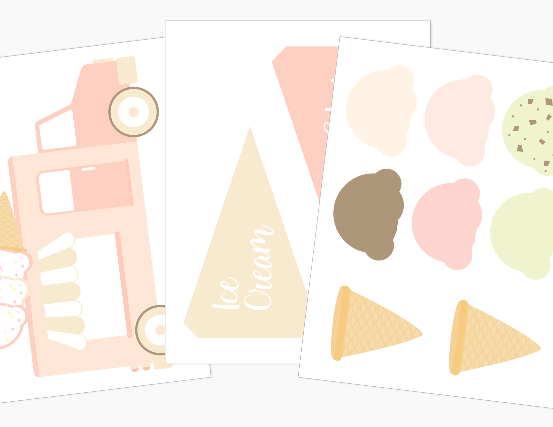 Ice Cream Shop Dramatic Play