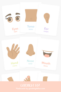 Body Parts Flashcards