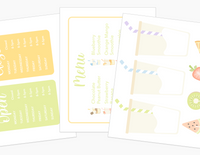 Smoothie Shop Dramatic Play Kit