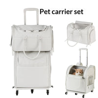 Japan-Korea Pet Carrier With Wheels, Portable And Large Capacity For Outings