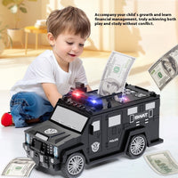 Cartoon Piggy Bank Smart Face Unlock