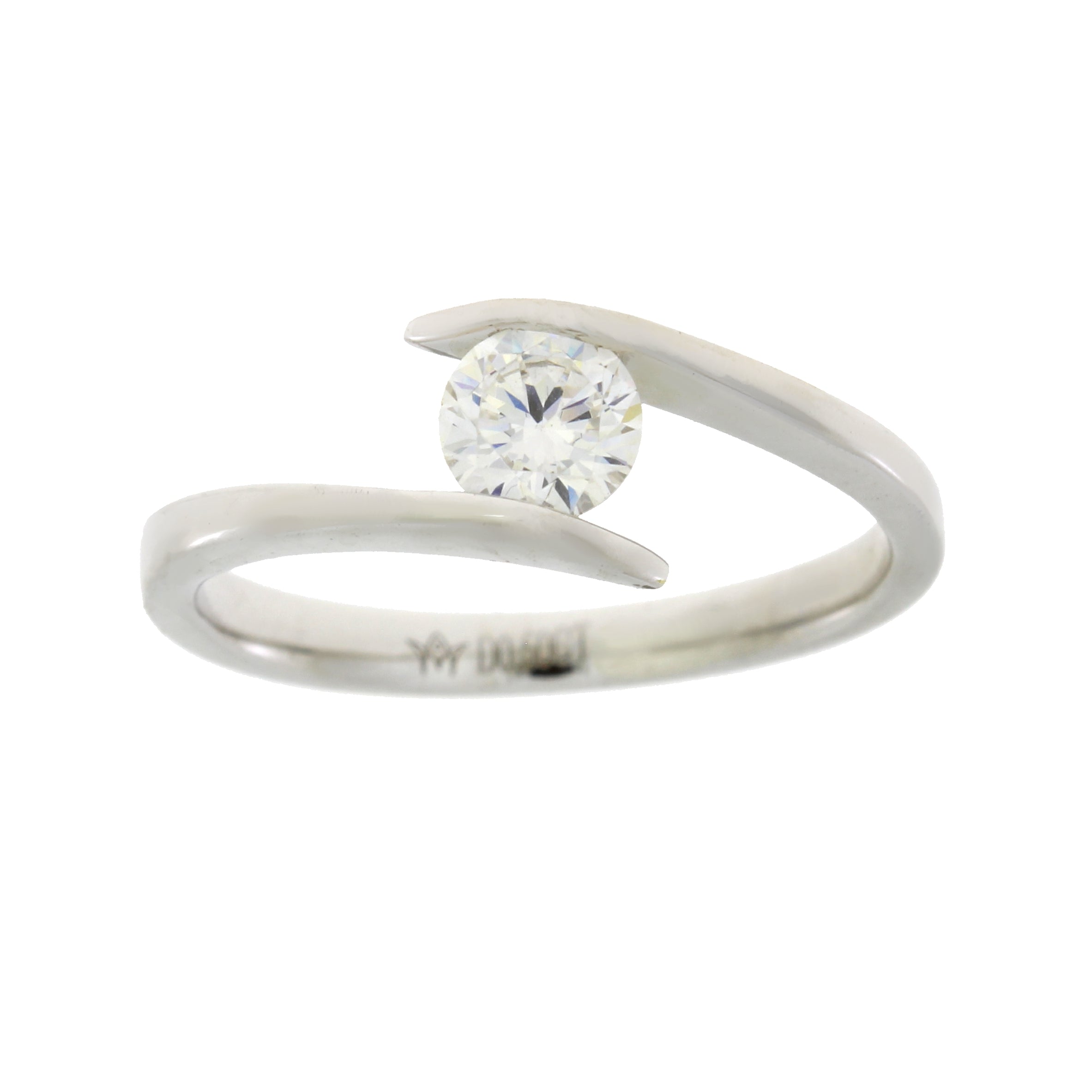 Natural Cubic Zirconium  Sterling Silver
