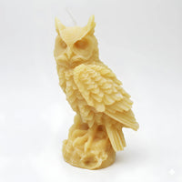 Large Owl Beeswax Candle - BIG FRENCHIES