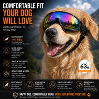 Dog Goggles For Medium & Large Dogs