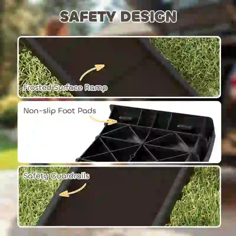 Pet Ramp,Pet Gentle Slope Ramp,Foldable Dog Car Ramp