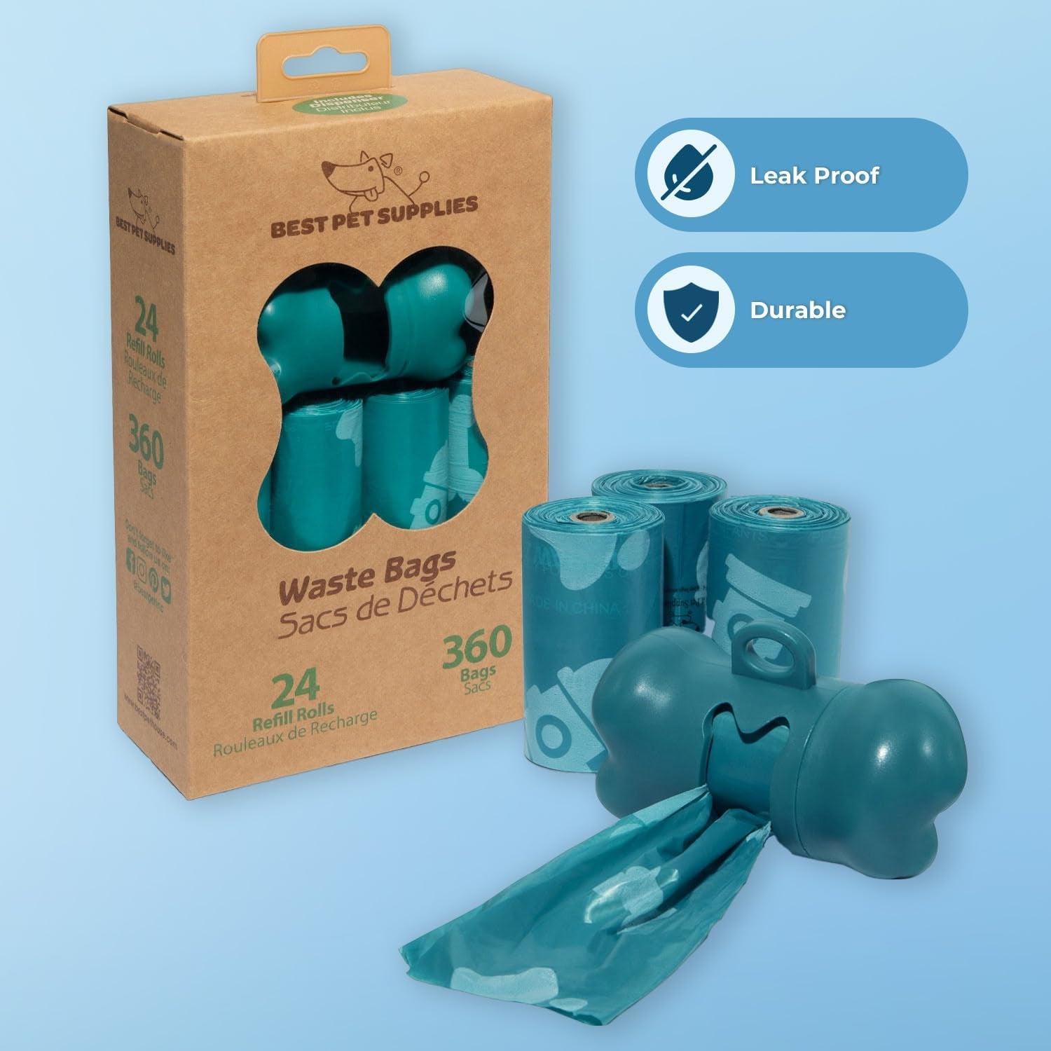 Waste Refuse Cleanup, Doggy Roll Replacements - BIG FRENCHIES