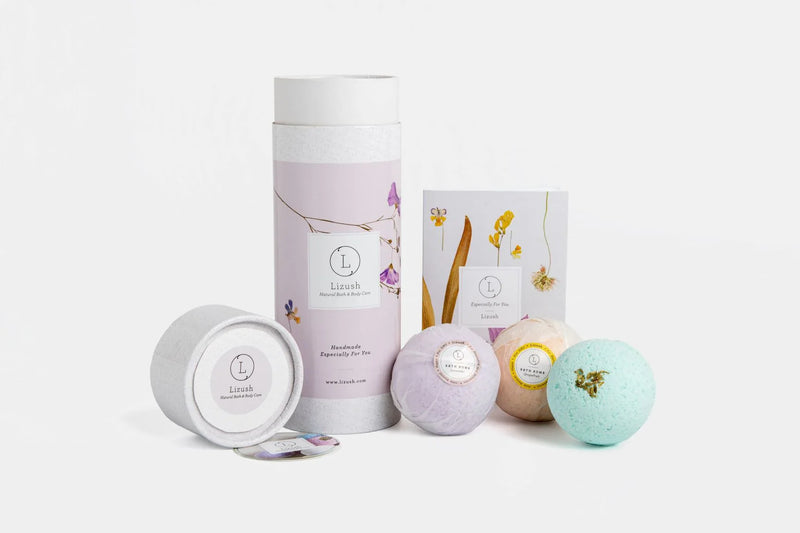Bath Bombs, Spa Gift Set, Unique gift for Her, Gift for Mother, Care Package, Shower Bombs in a Tube, Relaxation Gift, BFF.. - BIG FRENCHIES