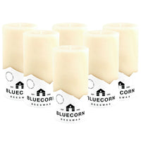 Ivory Pure Beeswax Pillar Candles - BIG FRENCHIES