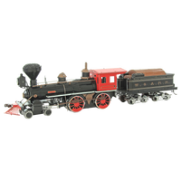 4-4-0 Locomotive Train Wild West 3D Steel Model Kit Metal Earth
