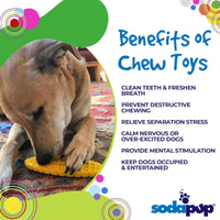 Corn on the Cob Nylon Dog Toy for Aggressive Chewers | USA Made | SodaPup - BIG FRENCHIES