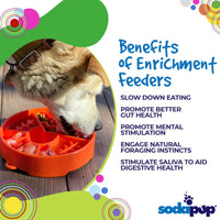 Great Outdoors eBowl - Slow Feeder Dog Bowl & Enrichment | USA Made - BIG FRENCHIES