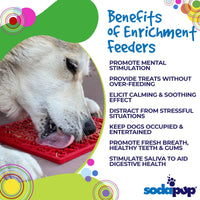 "Peace" Christmas Tree emat - Enrichment Lick Mat for Dogs and Cats | Christmas Tree design | SodaPup - BIG FRENCHIES