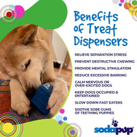 Love Cube eDispenser - Durable Rubber Chew Toy & Treat Dispenser | USA Made - BIG FRENCHIES