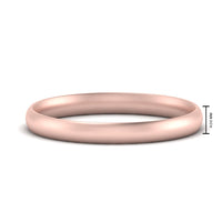 Comfort Fit Mens Wedding Band