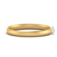 Comfort Fit Mens Wedding Band