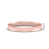 4 mm Comfort Fit Concave Mens Band