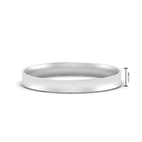 4 mm Comfort Fit Concave Mens Band