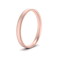 4 mm Stepped Edge Comfort Fit Flat Mens Band