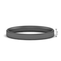 4 mm Steps Edge Comfort Fit Mens Band