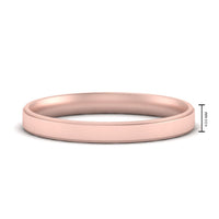 4 mm Steps Edge Comfort Fit Mens Band