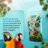Peas & Bell Peppers Boost - Parrot Veggies Mix