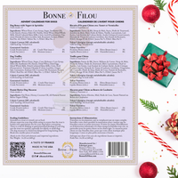 Dog Treats Advent Calendar - 24 Holiday Treats for Dogs - BIG FRENCHIES