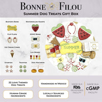 Summer Themed Dog Treats Gift Box - BIG FRENCHIES