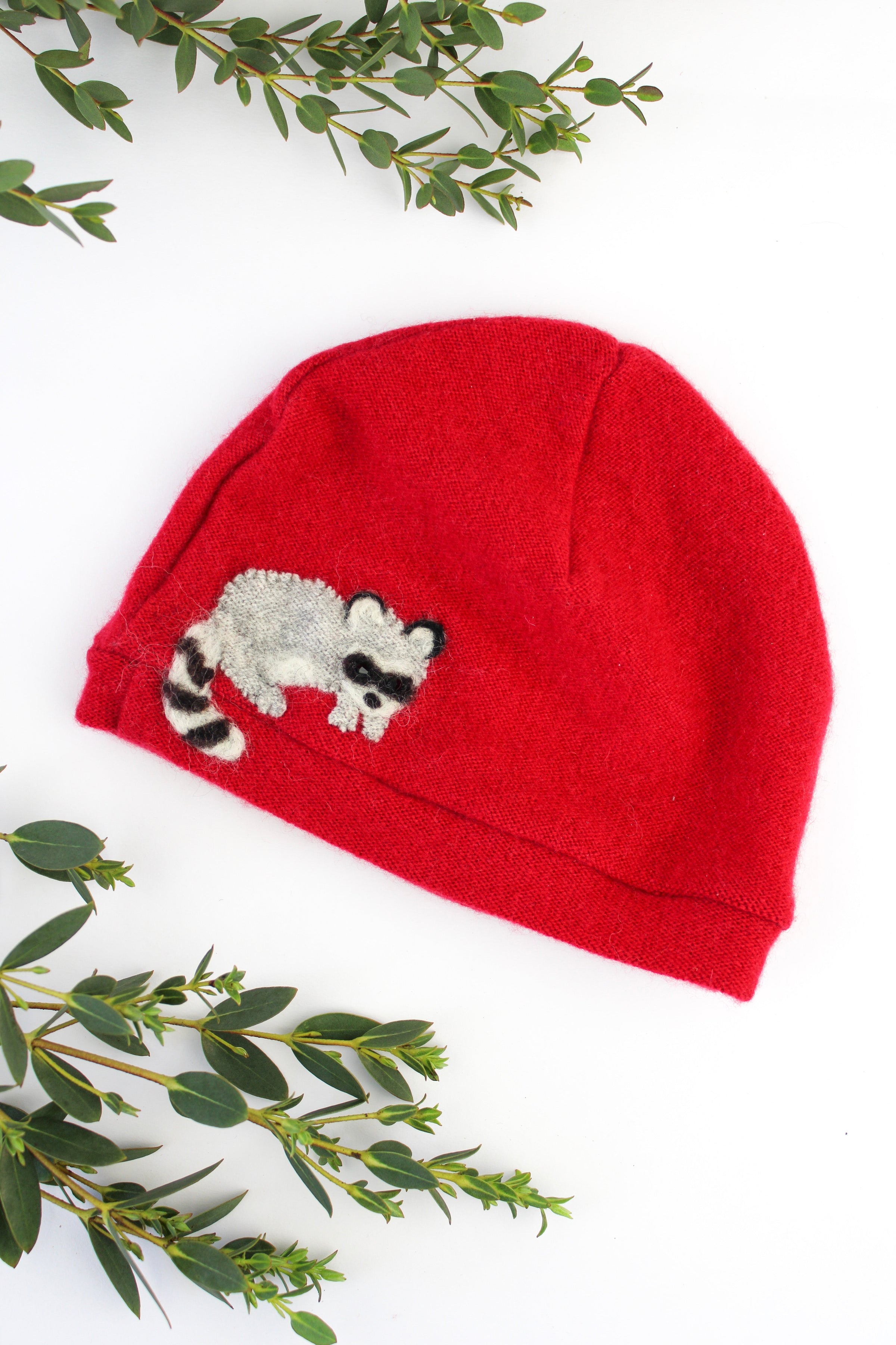 Raccoon Cashmere Hat - Baby - BIG FRENCHIES