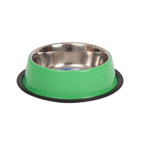 Country Living Set of 2 Ribbed Non-Slip Pet Bowls – Irish Green - BIG FRENCHIES