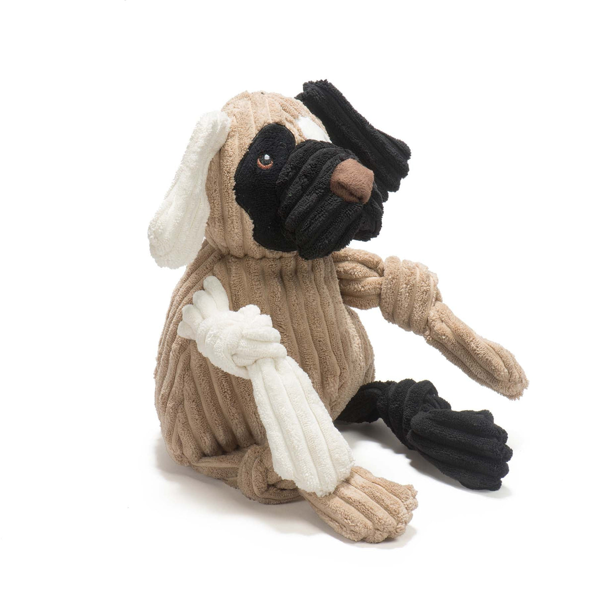 Patches HuggleMutt™ Knottie® Plush Dog Toy, Large - BIG FRENCHIES