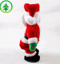 Christmas Decorations Electric Santa Toys Creative Twist Music Santa Claus Dolls