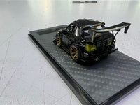 YM Model Subaru Impreza WRX STI Voltex Black Gold 1:64
