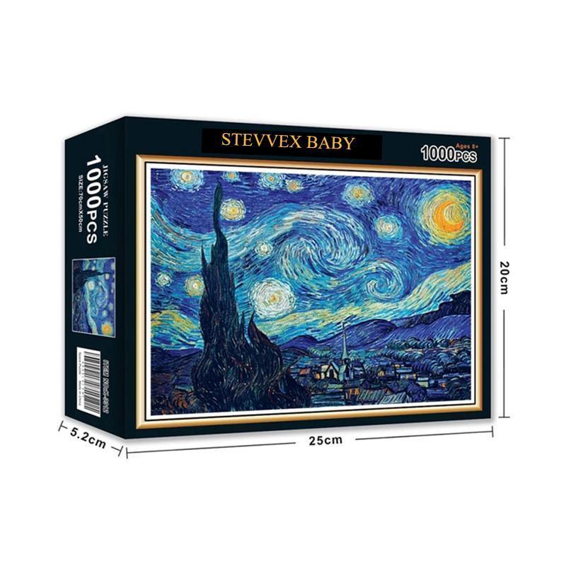 1000 Pieces Puzzles Educational Toys Scenery Space Stars Educational Puzzle Toy for Kids/Adults birthday Gift - BIG FRENCHIES