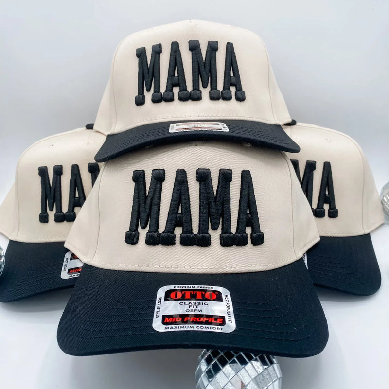 Mama Puff black + Cream - Trucker Hat - BIG FRENCHIES