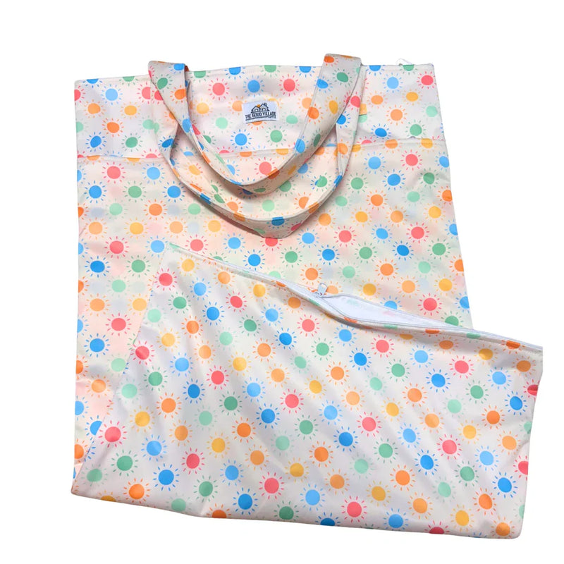 Large Hanging Wetbag | Sunny Snuggles - BIG FRENCHIES