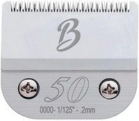 Detachable A Series 50 Blade Dog Grooming Clipper Blades Cuts Length 1/125" 0.2mm Japanese High Carbon Steel Dog Grooming Clipper Replacement Blade 50 | Compatible A5 Series(B50)