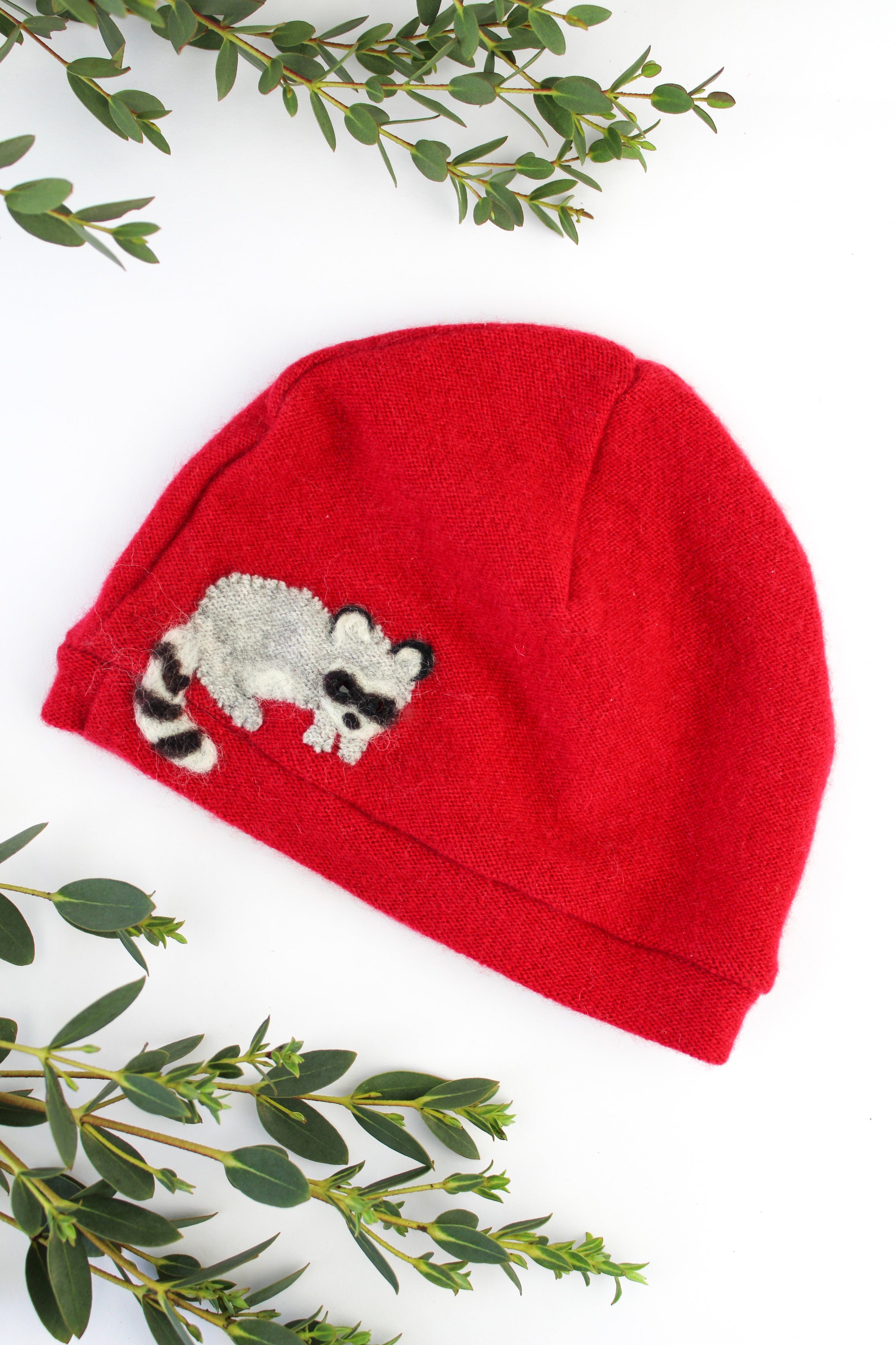 Raccoon Cashmere Hat - Baby - BIG FRENCHIES