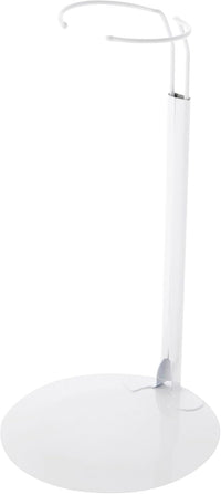 Plymor DSP-90W White Adjustable Doll Stand – Fun for Kids & Family - 3 / White