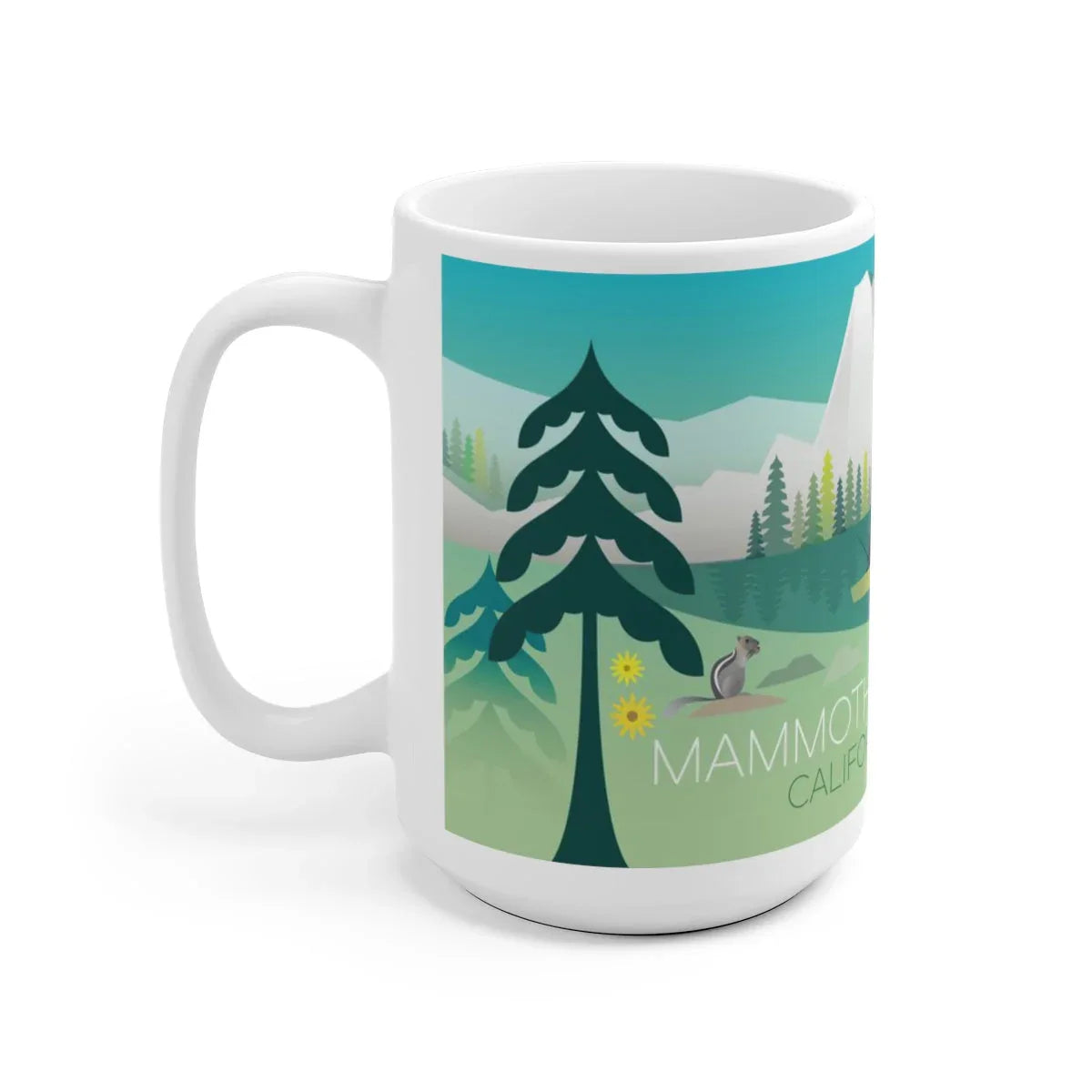 MAMMOTH LAKES 11 OZ OR 15 0Z CERAMIC MUG - BIG FRENCHIES