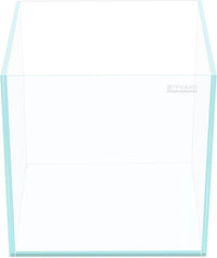 33 Gallon Cube Rimless Aquarium, Ultra Clear Low Iron Large Fish Tank, L19.7×W19.7×H19.7 Glass Thickness 8mm with EVA Foam Leveling Mat