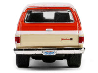 1988 GMC Suburban Sierra Classic C10 "Chevron" Orange and Beige with White Stripes "Chevron Special Edition" Series 1 1/64 Diecast Model Car by Greenlight