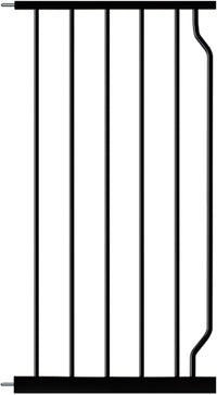 Fairy Baby Safety Gate 14.17 inch Extension for Extra Wide Baby Gate Dog gate Pressure Mounted Walk Through Pet Gate Black