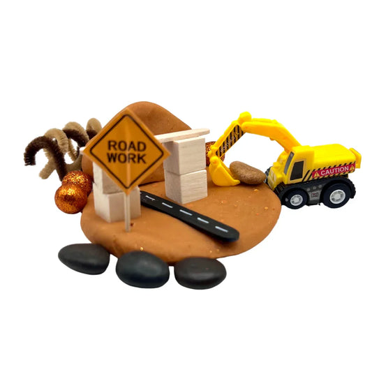 Construction Site Playdough Sensory Toy Kit - BIG FRENCHIES