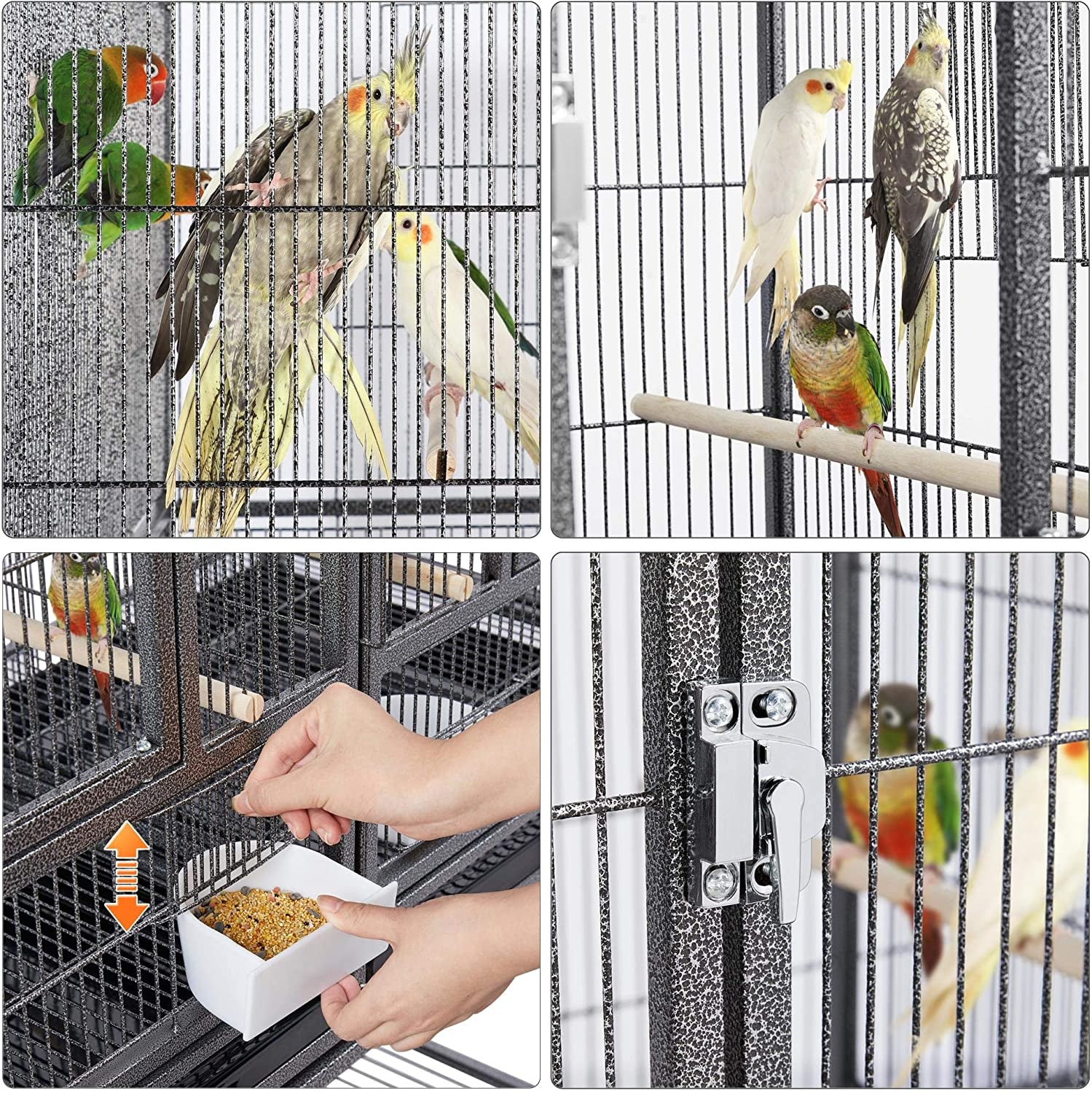 41.5" Stackable Divided Breeder for Bird - BIG FRENCHIES