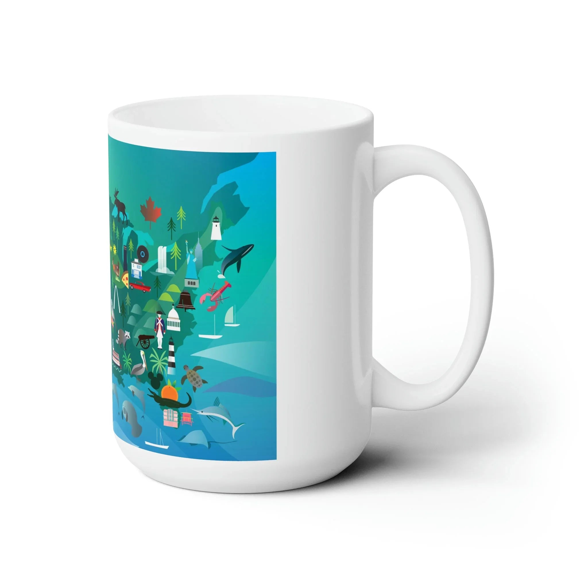 USA Ceramic Mug 11oz or 15oz - BIG FRENCHIES
