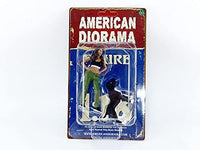 "Lowriderz" Figurine IV and a Dog for 1/18 Scale Models by American Diorama